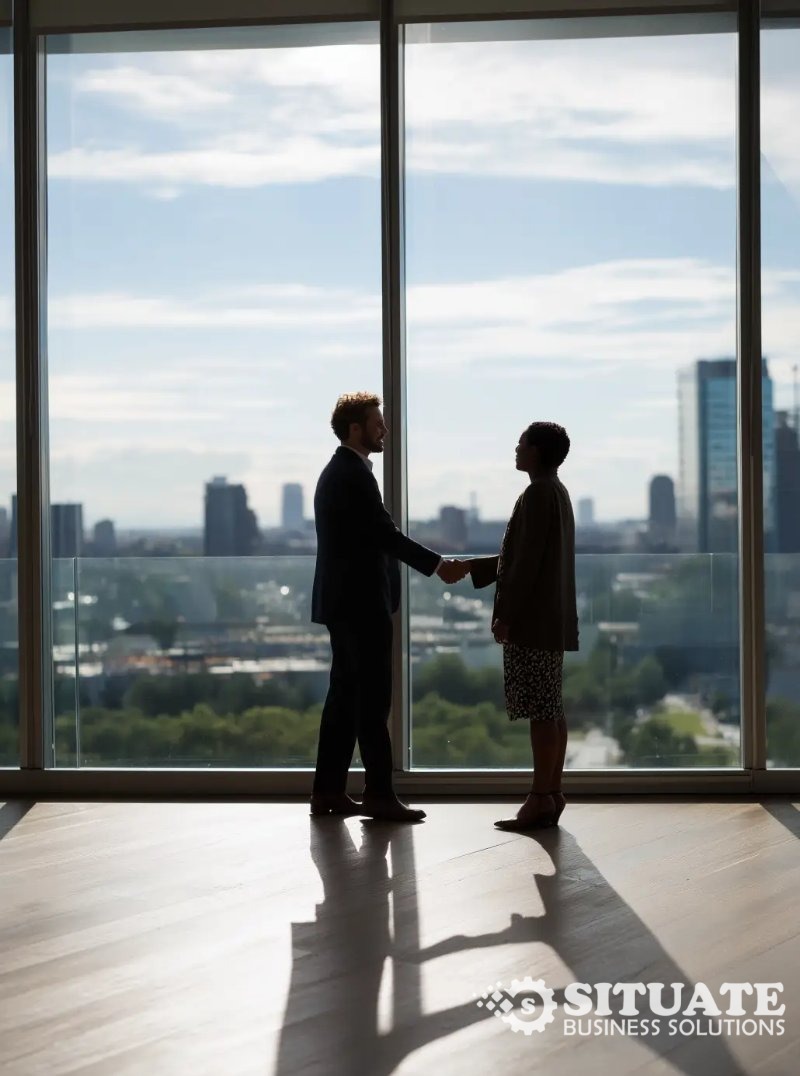 Award-winning cybersecurity consulting team showcasing proven outcomes in a secure environment.